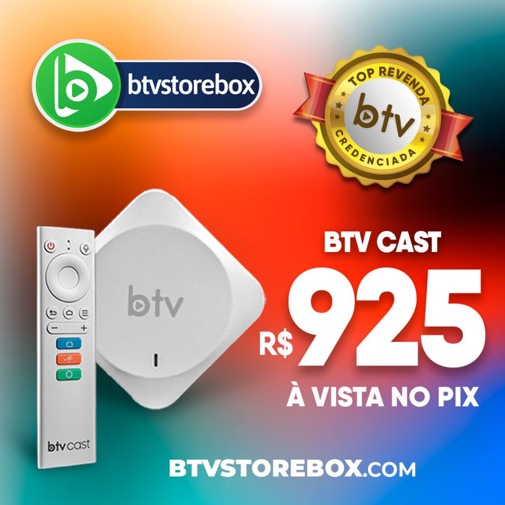 BTV B13 BTV Store Box Revenda Credenciada BTV Box Basil